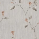 ورق جدران ايطالي مقاس 10 م×0.53 م، لون رمادي شاحب، موديل 6255