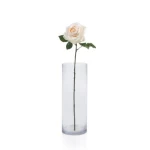 زهرة صناعية للديكور، لون أبيض، ارتفاع 66 سم