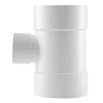UPVC Reducing Tee 90° Size 2×3 inch White Color | Almona Company