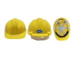 Protective helmet Vaultex, size 58 cm, weight 120 g, yellow color