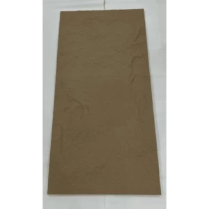مادة بديلة للحجر الطبيعي مقاس 120×60 سم سماكة 5 سم، لون بني غامق موديل B6