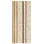 بديل الخشب  للجدران  مقاس  10.5×118مم×2.9 سم لون بيج مع بني خفيف |  مؤسسة روافد الابداع