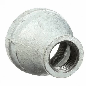 Reducer Coupling 2 x 1 1/4 inches White Malleable Iron | ARAB PROS COMPANY