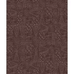 ورق حائط اسباني تصميم نقشات مقاس10 م×0.53 م، بني، موديل 3-365