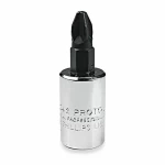 Proto Socket Bit 4-point, Drive Size is 3/8 inch