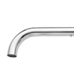 Regular Wall Washbasin Faucet Without Frame, Shinny Chrome Color, Size 20×8×7 cm