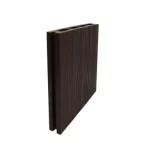 أرضيات بديل خشب WPC خارجية، مقاس 22×146×2900 مم، لون بني غامق، رقم الموديل D2002 
