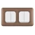 10 Amp Light Switch 4 Gang 1 Way, Copper Color, 7×14cm, 250V | Spectra