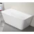 Portable Bathtub For Shower Classic Design, White Color, Size 170×75 cm