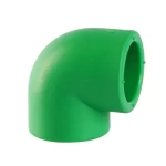 PPR Plastic Elbow 90 Degree Al-Munif  Size  63 mm  Pressure 25 Bar  Color  Green