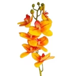 زهور صناعية للديكور لوسيا، لون اصفر، طول 72 سم