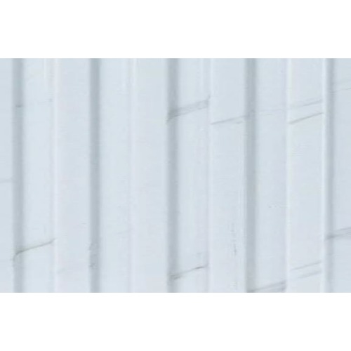 Wood Alternative for Walls 290 cm x 16 cm Rectangular White Off-White | Luxury line