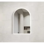 مراية حمام ليد صيني، مستطيل، ابعاد 90×60 سم