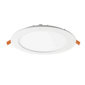 LED Circular Panel Spot 15W, 6-Inch, IP20 Waterproof, White Aluminum, 120° Beam, 6500K | Alshmmla Light