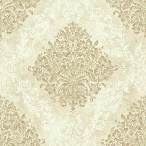 American Classic Wallpaper 10m x 0.53m Light Beige, Model EP6100 | Balbaid Decor Company