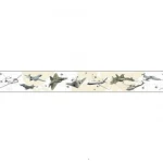 American wallpaper for youth and children, size 10 m x 0.53 m, beige color, model GK8856BD 