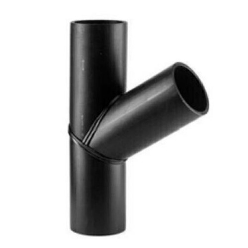 قسام بلاستيك بولي ايثيلين عالي الكثافة زاوية °45، مقاس 450 ملم، طول 1131 ملم، أسود | مصنع الاتحاد للانابيب