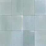 Beret Porcelain Wall Tiles, Size 12×12 cm, 8 mm Thickness, Pale Blue Color