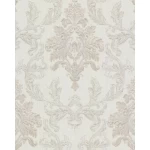 ورق جدران ايطالى تصميم كلاسيك، لون اوف وايت، طول 10 م، عرض 1.06 م، موديل 97234