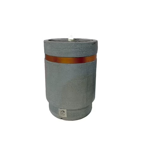 Luxury Decorative Fountain With Overhead Lighting Gray, Size 46 × 33 cm | Zahrat Al Rayyan Establishment
