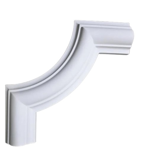 Engraved Cornice 23x23 cm Foam Interior Decoration | Luxury line