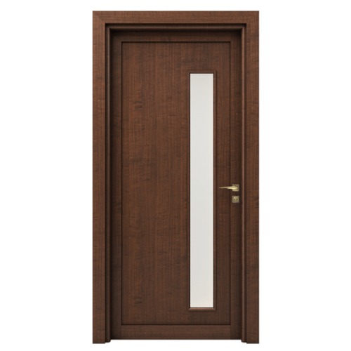 Premium Wooden Door Traditional Design 235x115 cm Brown, Thickness 6 cm | GD05