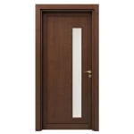 أبواب بريميوم بتصميم تقليدي، لون بني، مقاس 235 × 115 سم، سمك 6 سم، موديل GD05