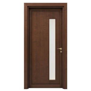 Premium Wooden Door Traditional Design 235x115 cm Brown, Thickness 6 cm | GD05