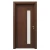 أبواب بريميوم بتصميم تقليدي، لون بني، مقاس 235 × 115 سم، سمك 6 سم، موديل GD05
