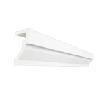 كرانيش ديكور خارجية، ارتفاع 30.6 سم، عرض 18 سم، طول 2.40 م، لون أبيض | شركة زخارف