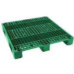 قاعدة بلاستيك (HDPE)، مقاس 1200×1200×150 مم، لون أخضر، موديل BRRBZ