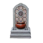 Andalusian Fountain, Modern Design, dimensions 120×66×44 cm, 220V, Gray, Model WXF04743-B
