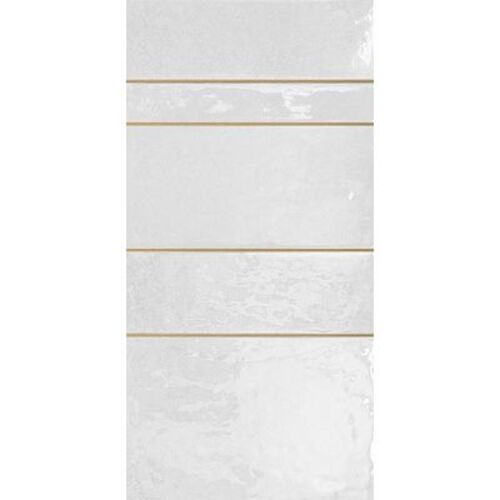 Indoor Wall Ceramic Matte Surface, Size 30x60 cm, White Marble | 