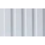 Wood substitute for decoration, Chinese rectangular shape, size 16 x 290 cm, white color