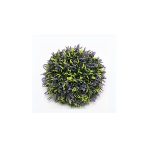 Artificial Grass Ball 22 cm Green with Purple Color | Luxury line