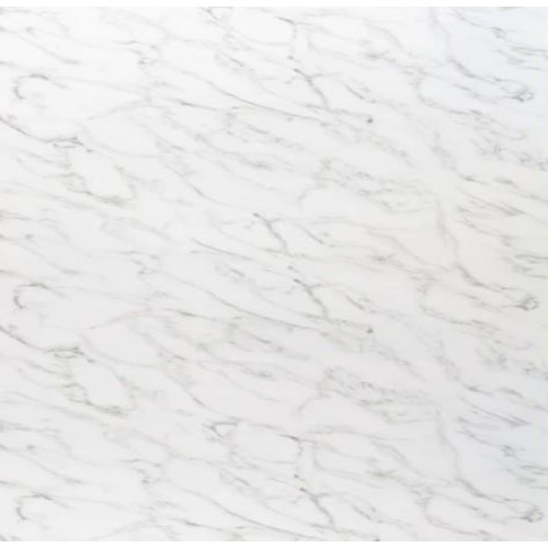 Marble Alternative Size 290 x 120 cm Rectangle, White with Light Brown Veins | Luxury line