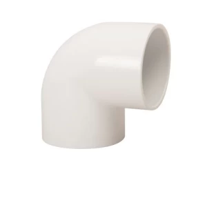 PVC Elbow 90° Schedule 40 Size 1 ½ inch White Color | Arabian Plastic Manufacturing CO.(APLACO)