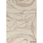 Italian Wallpaper Beige Color Floral Design, Size 10mx0.73m, Model 125014