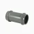UPVC Plastic Repair Coupling Size 90 mm, Length 240 mm, Gray Color | Saudi Industries for Pipes