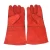 Welding gloves, Material Light cotton, Red Color, Weight 400g         