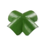 زاوية رباعية للقرميد الخرساني، مقاس 475×475 مم، لون أخضر لامع | الديار العتيقة