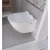Wall Mounted Western Toilet Seat Round Shape 18 cm White | Al Muhaidib Sanitary and Ceramic - Image 2