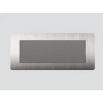 تسكيرة ارت دي ان اي E62، لون ستيل فضي، أبعاد 7×14 سم