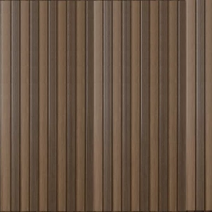 بديل خشب صيني للجدران مقاس 290×12 سم، لون بني | Galaxy