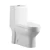 Floor Mounted Water Closet Toilet , Size 25 cm, White Color, Chinese Round Shape