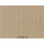 Pattern wall covering beige color, length 10m, width 1.06m, model 78016