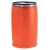 Polyethylene Plastic Container with Lid, 220 Liter Capacity, Orange Color, Diameter 58 cm, Height 93 cm, Model 2TKFF