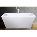Bathroom Bathtub White Color Model Orchid, Size 150×75 cm