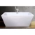 Bathroom Bathtub White Color Model Orchid, Size 150×75 cm
