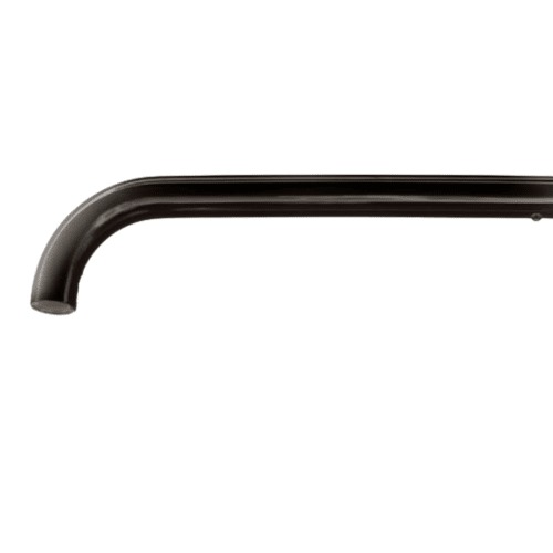 Wall Washbasin Faucet 30×8×7 cm Without Frame Tall Shiny Titanium | Hatch Company